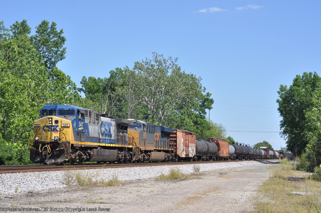 CSXT 541 North